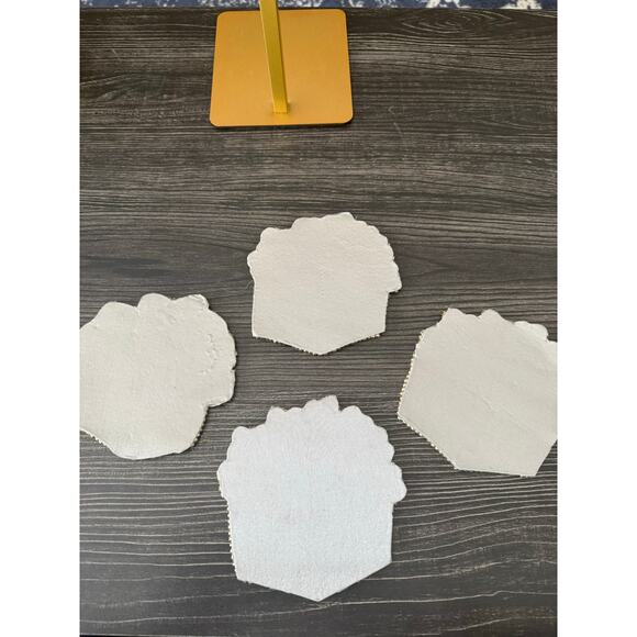 Artisan Made Beaded Popcorn Coasters